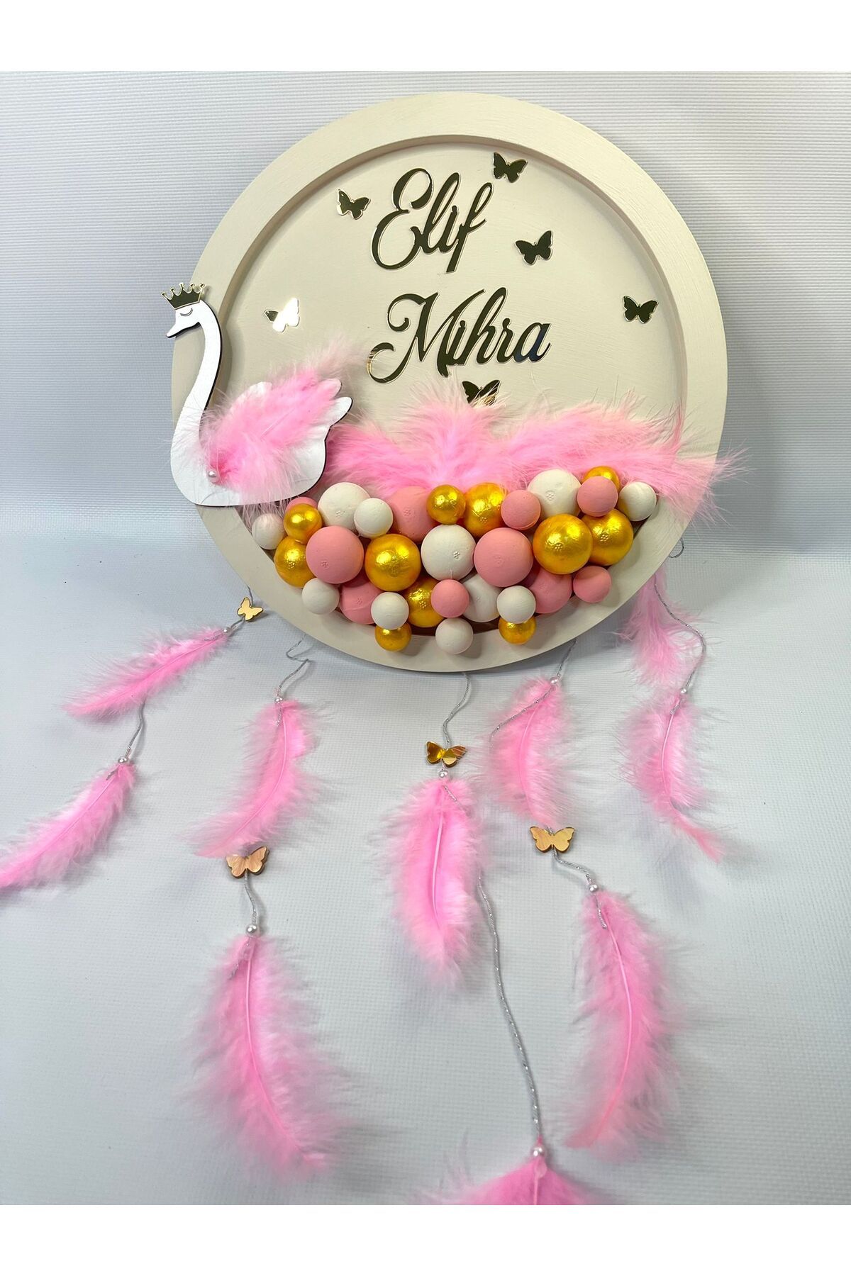 Mr Home İSİMLİ KIZ BEBEK BUBBLE KAPI SÜSÜ-HASTANE ODASI BEBEK KAPI SÜSÜ fotoğrafı 2 (önizleme)