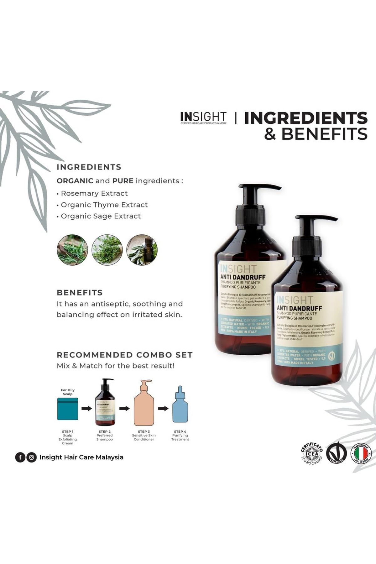 Insight-400 Ml Capacity Cleaning Shampoo 3