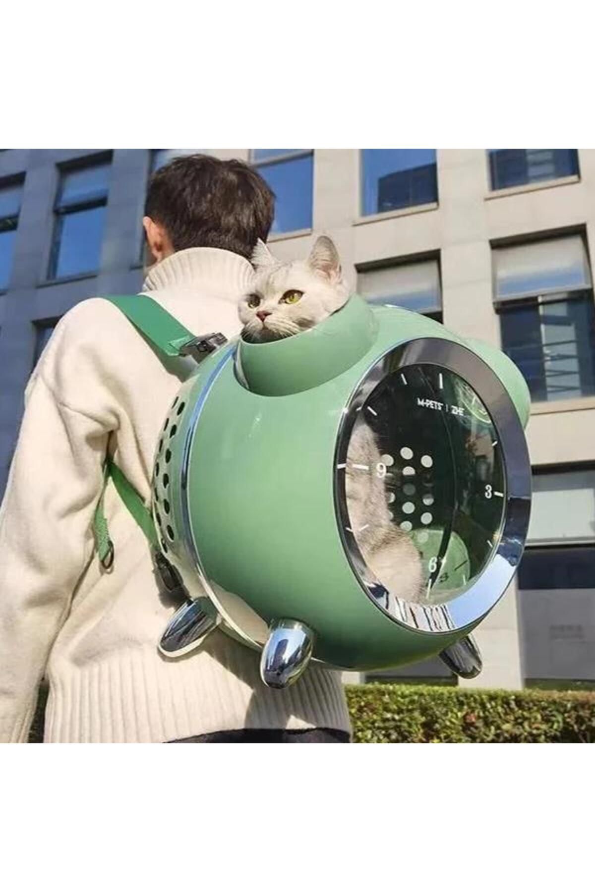M-PETS Sixties Clock Taşıma Çantası Beyaz