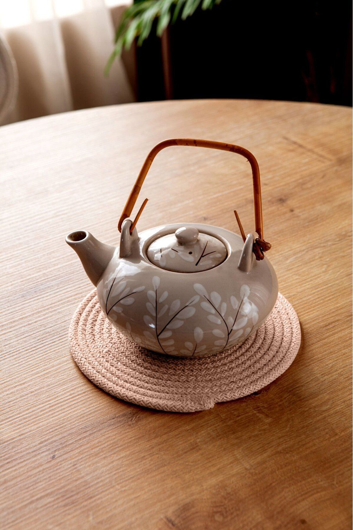 dekomall home & living 2 adet %100 Pamuk El Yapımı Nihale/Bej