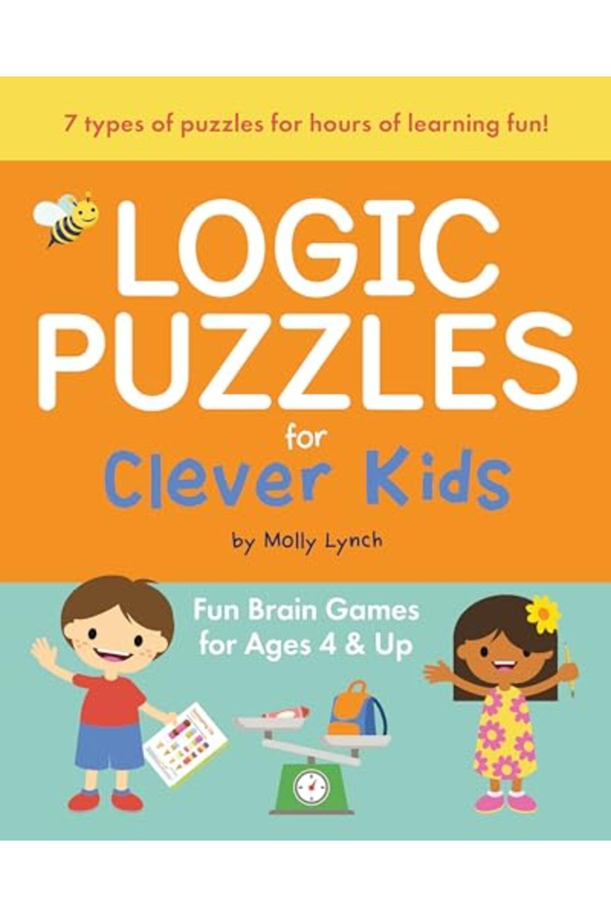 Sourcebook-Logic Puzzles For Clever Kids Fun Brain Games For Ages 4 & Up 1