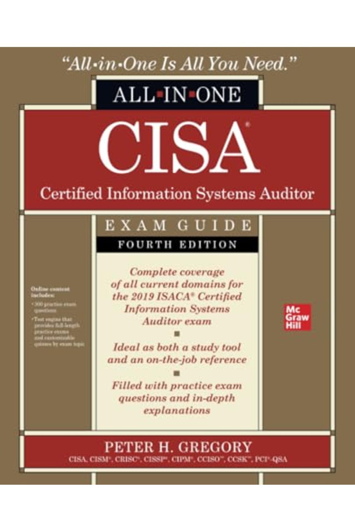 Mcgraw-Hill-دليل امتحان Allinone لمدقق أنظمة المعلومات المعتمد من CISA، الطبعة الرابعة 1