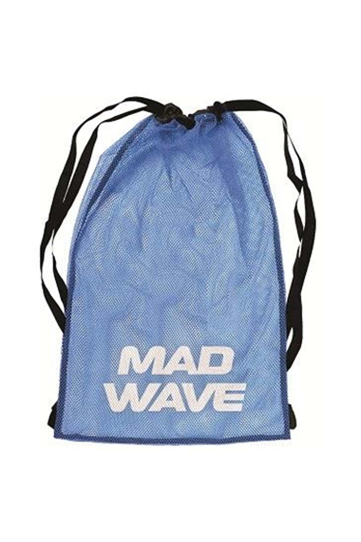 کیف ورزشی آبی مردانه و زنانه کیسه مش مشبک Madwave ، فایل 65x50 Mad Wave