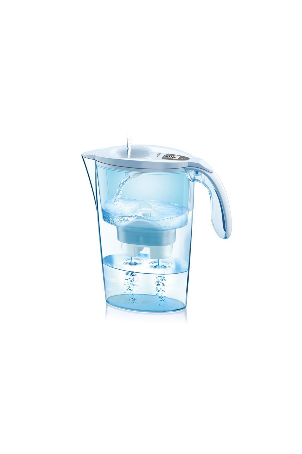 Stream ( White ) Smart Filter Water Purified Filter Jug with Digital Counter 2.30lt - J31af02