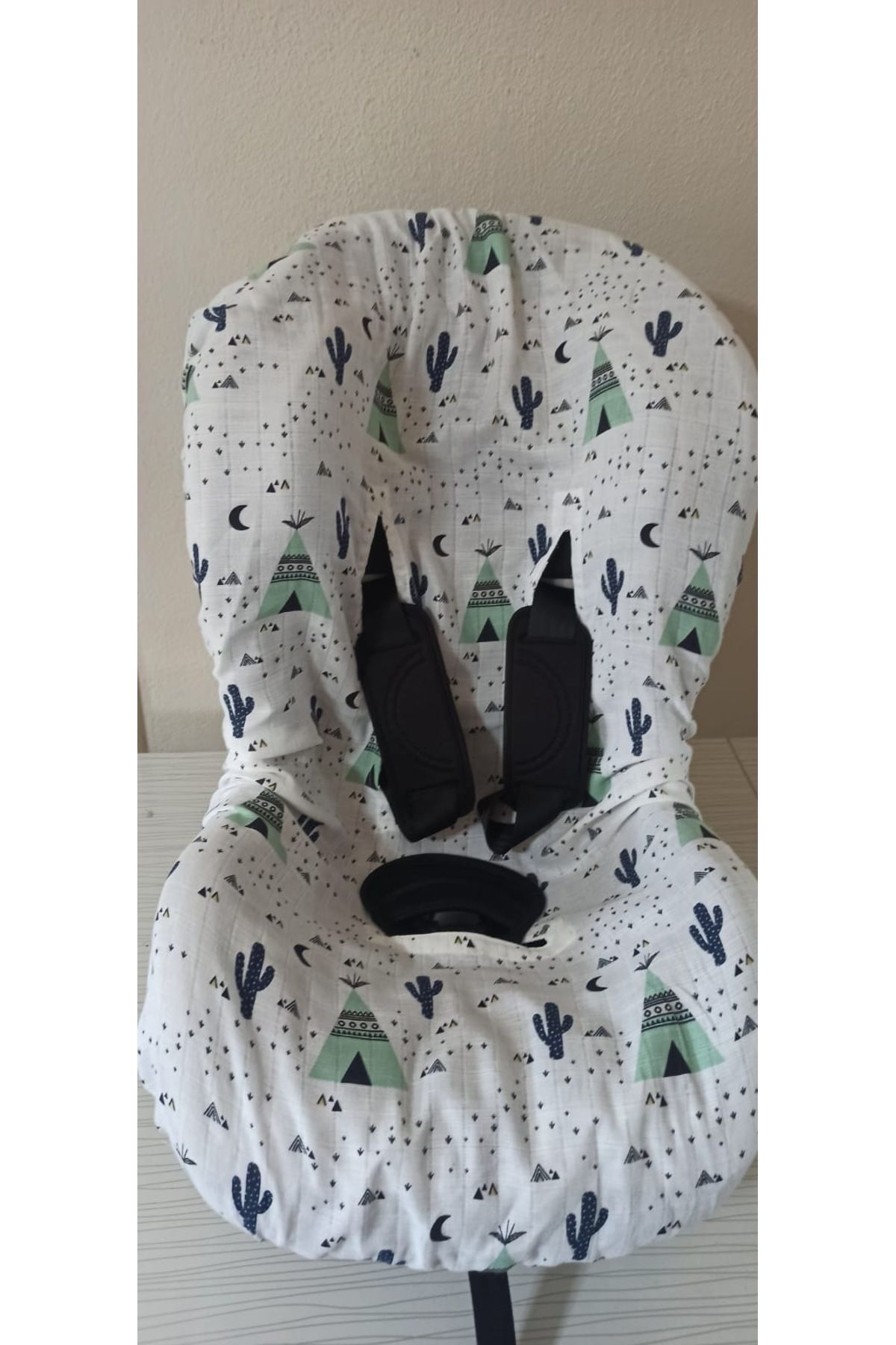 deva design %100 Pamuk Müslin Oto Koltuk Kılıfı