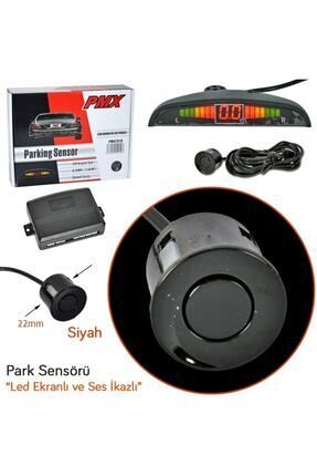 PMX Park Sensörü Led Ekranlı Ve Ses Ikazlı 22 Mm Siyah 2910