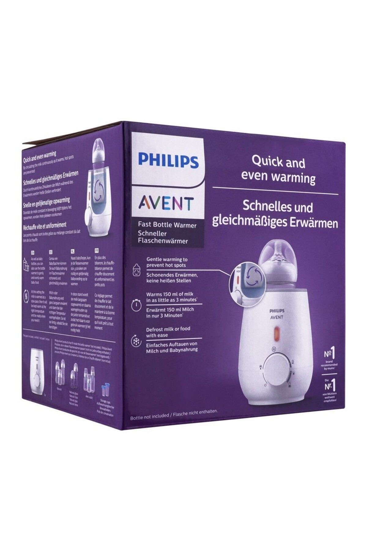 Philips PHİLİPS Hızlı Biberon Isıtıcı SCF355/07