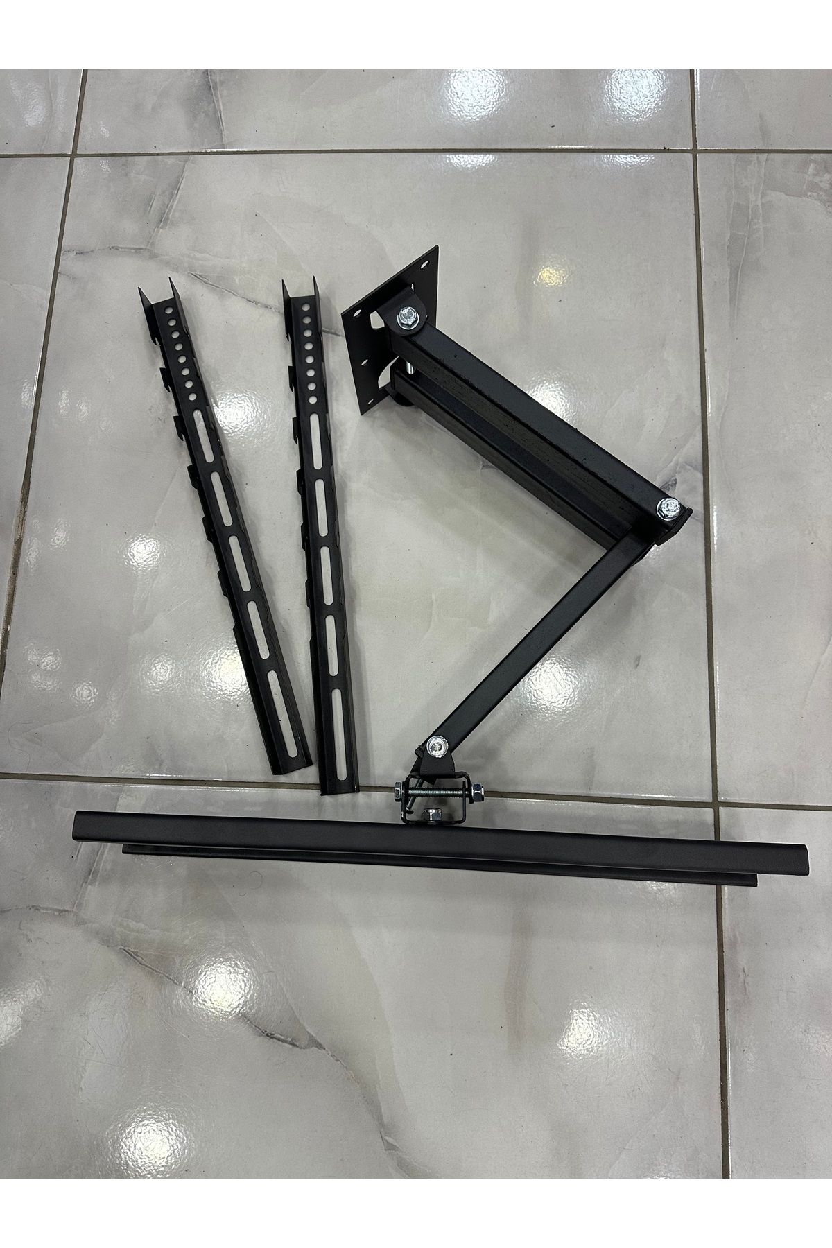 aymustek Tüm Markalar Ile Uyumlu Televizyon Çift Kollu Askı Aparatı 42-55 Arası (Ekstra Vida Seçeneğiyle)