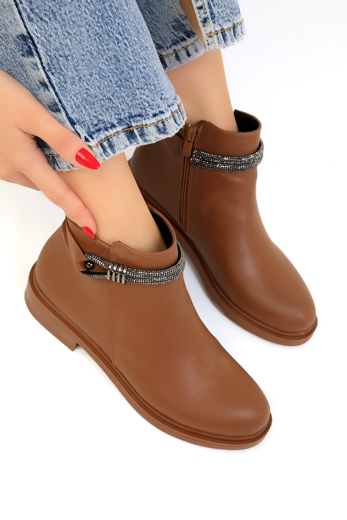 SOHO-Tan γυναικείες μπότες - 1955 Model Bootie 5