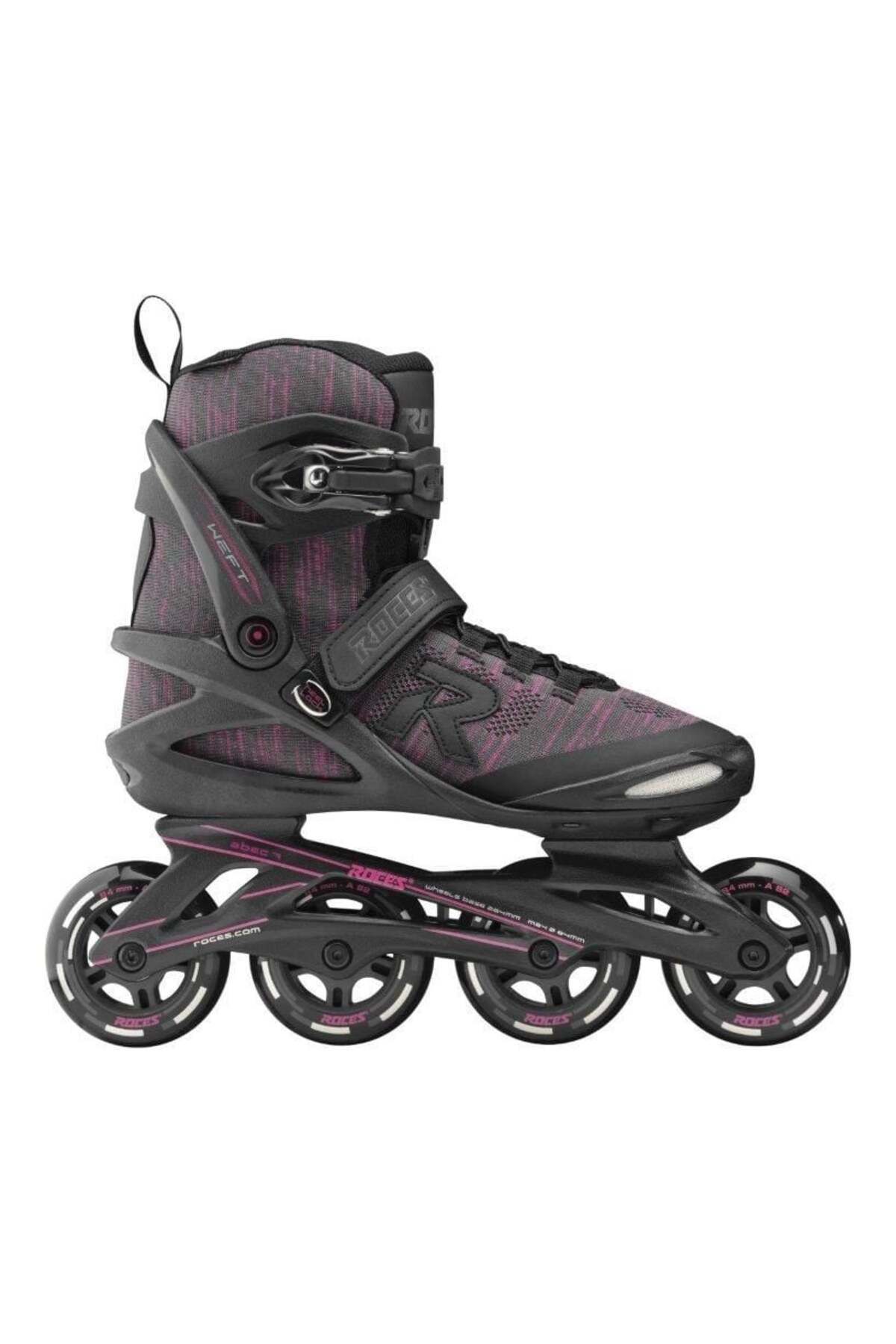 اسکیت ها زنانه THREAD WEFT مشکی FUCHSIA FITNESS SKATE 37 Roces