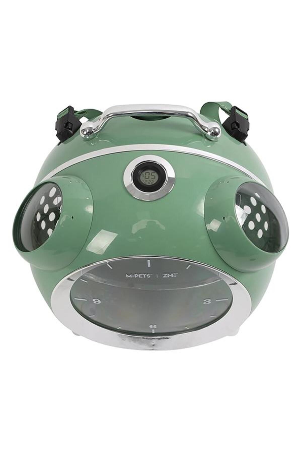 M-PETS Sixties Clock Taşıma Çantası Yeşil
