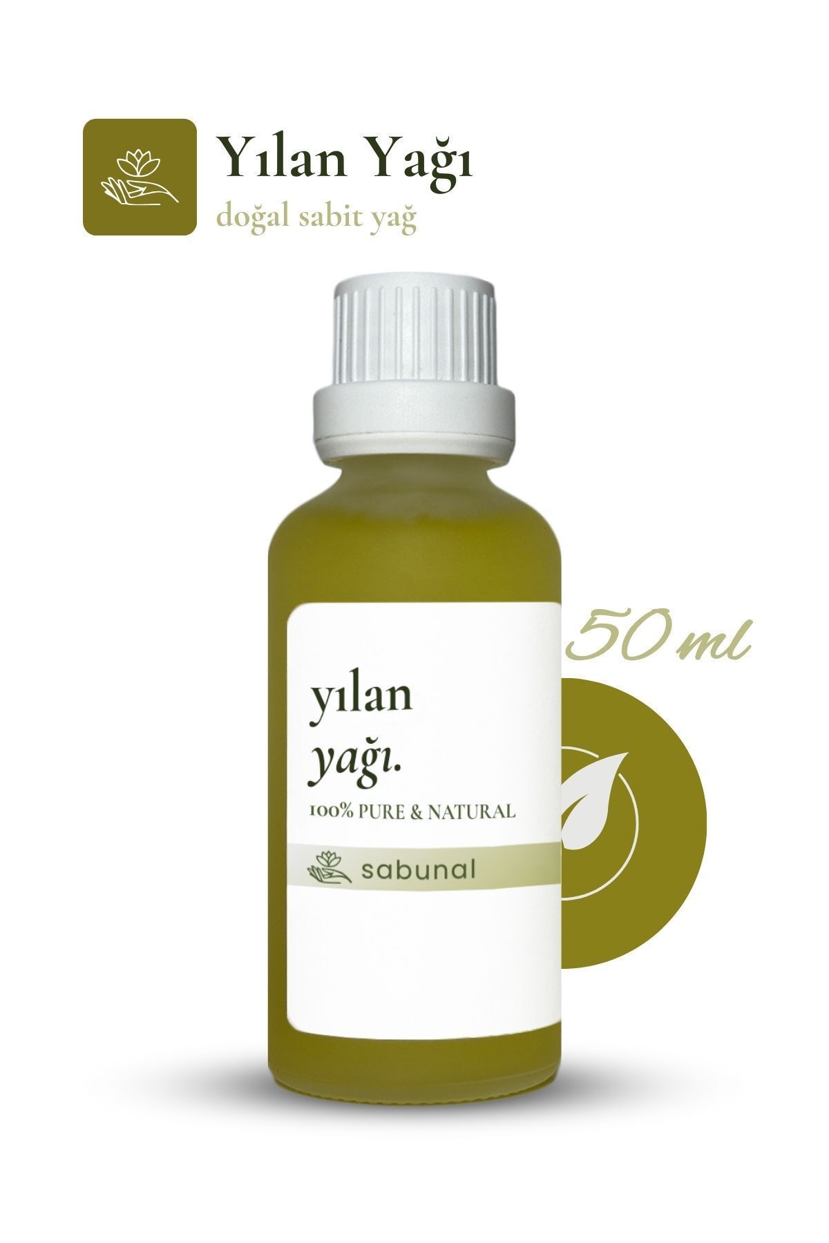روغن مار 50 میلی لیتر مغذی موی قوی و رشد سریع ضد ریزش sabunal
