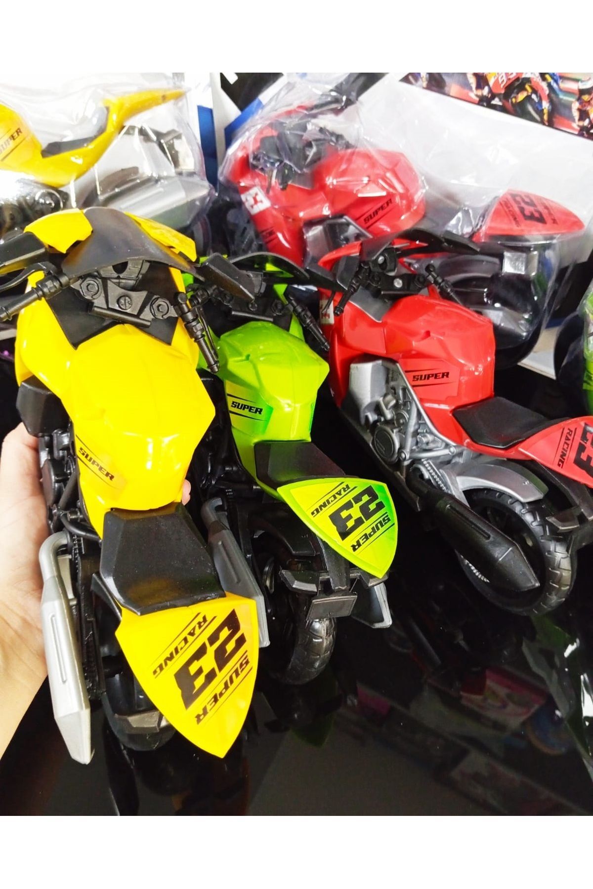Motor Motosiklet Motorbisiklet Motorsiklet Erkek Oyuncak Yarış Motoru Büyük Boy Detaylı Kırılmaz