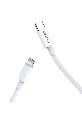KAKUSİGA Kakusiga İphone 25W hızlı Type-C to Lightning Kısa Şarj Kablosu