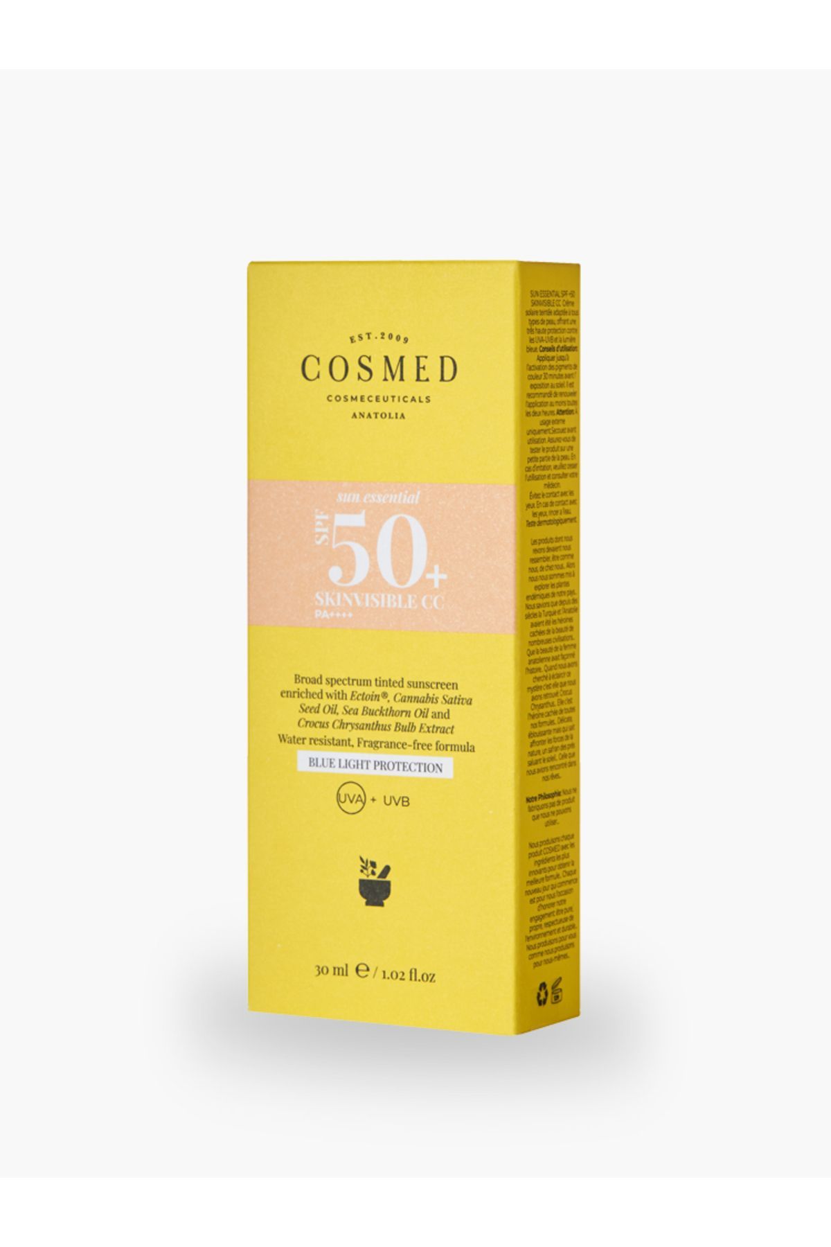 Sun Essential - Skinvisible Cc Spf 50+ 30 ml COSMED