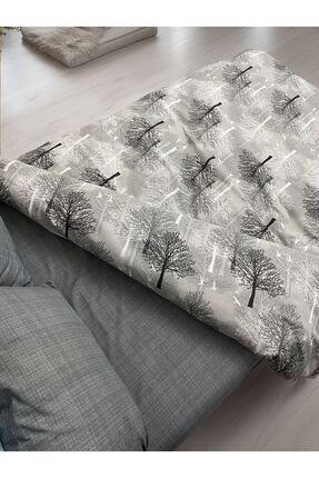 Home Çift Kişilik  Ağaç Desenli Nevresim Takımı