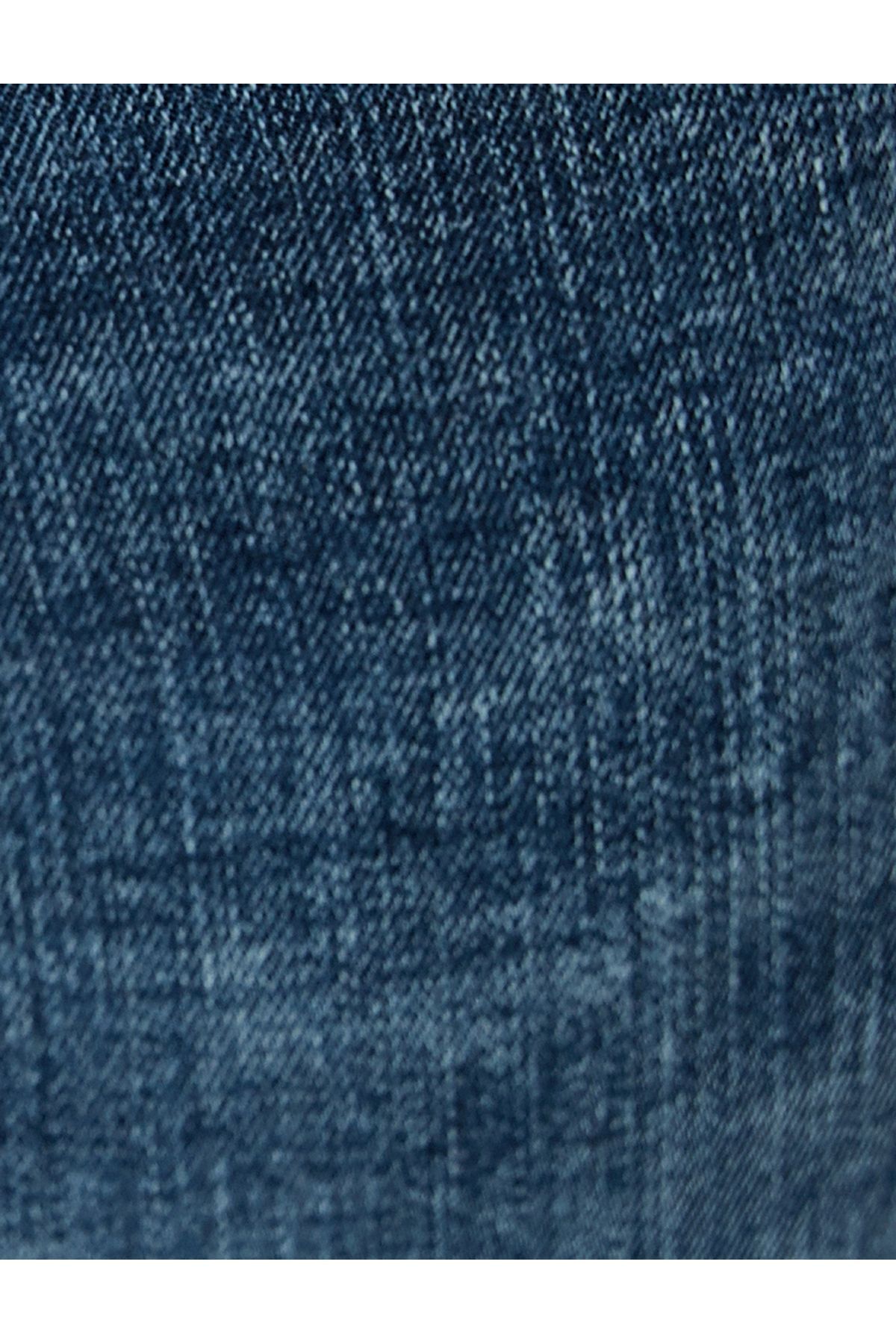 Yüksek Bel Kot Pantolon Dar Paça - Carmen Jeans