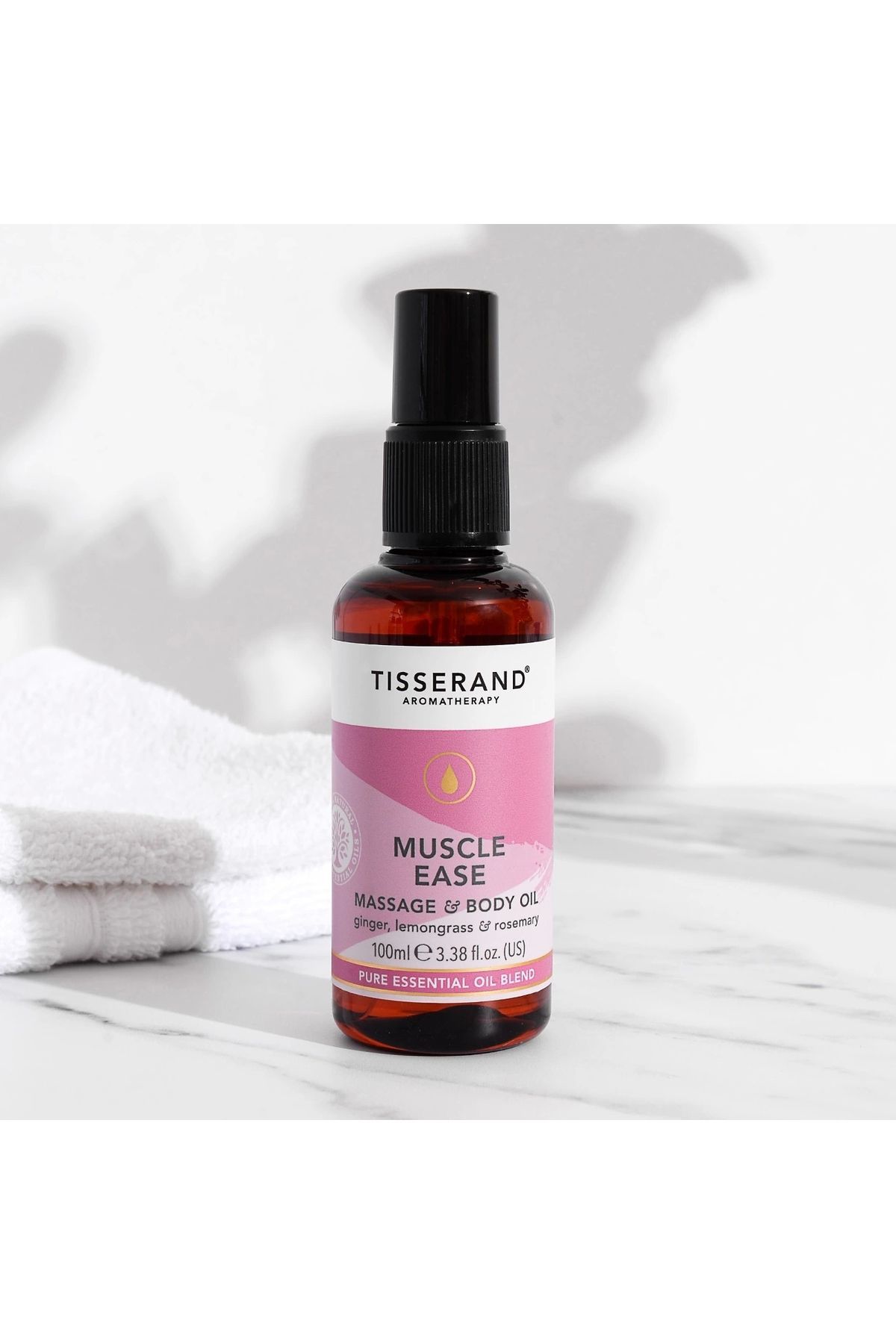 TISSERAND AROMATHERAPY-Tisserand Muscle Ease - Massage and Body Oil Set 1