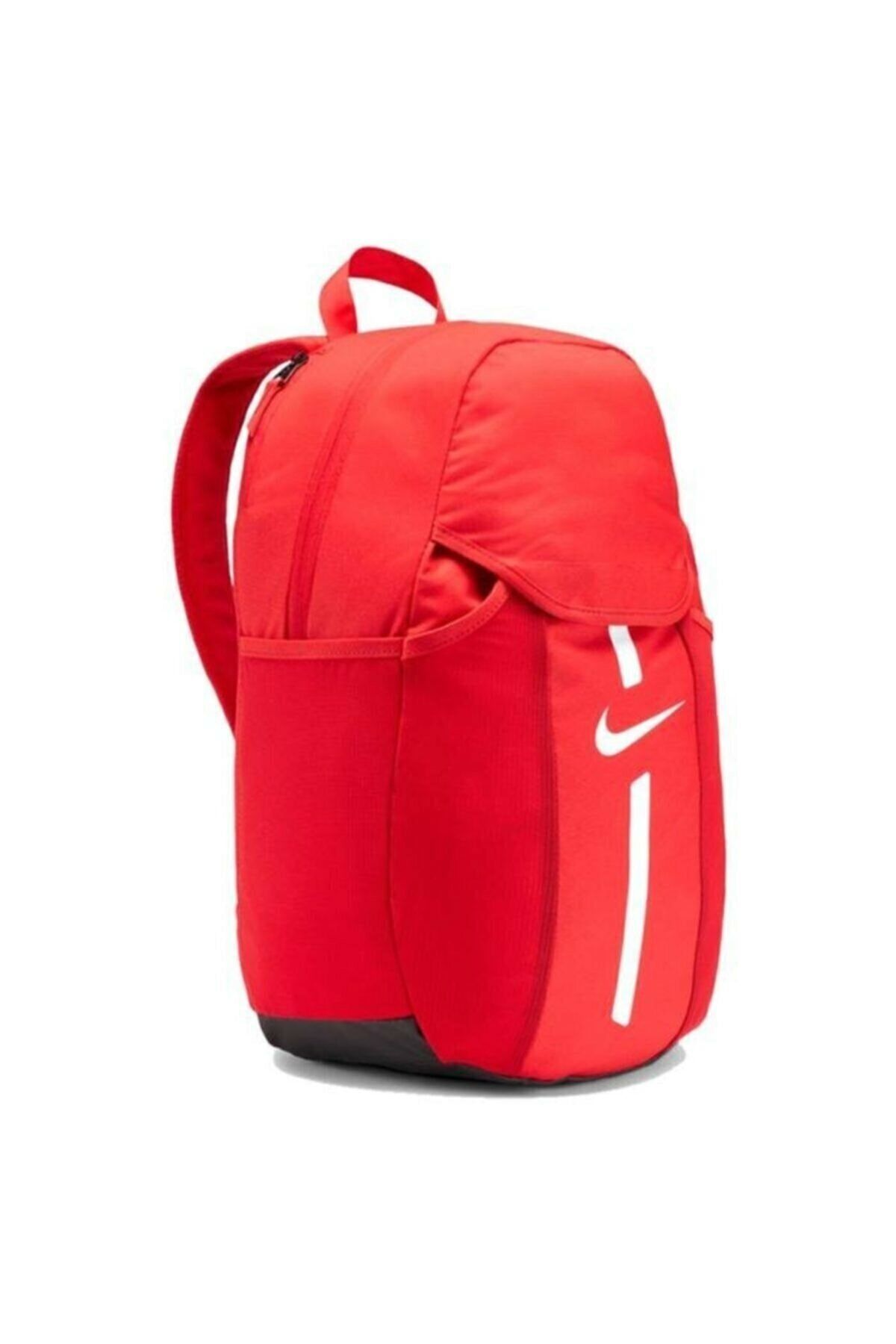 Red nike shop school bag