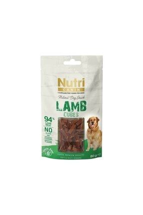 Natural Dog Snack Lamb Cubes Kuzulu Köpek Ödül 80 Gr ntr753159