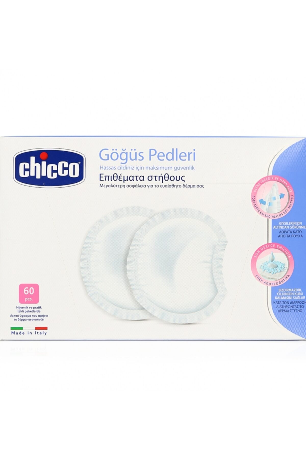 Chicco Göğüs Pedi 60 lı fotoğrafı 2 (önizleme)