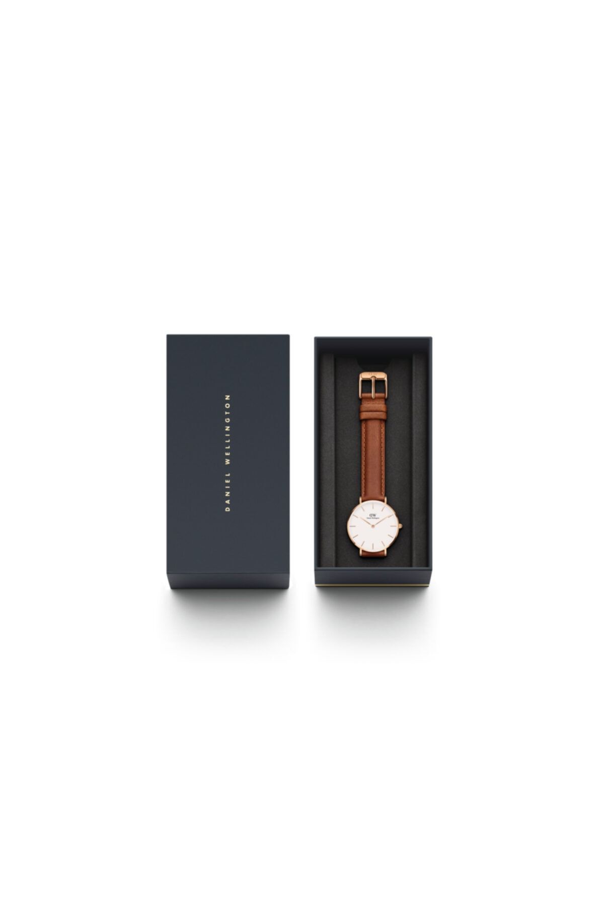 Daniel Wellington Petite Durham Rose Gold 32mm Beyaz Kadran