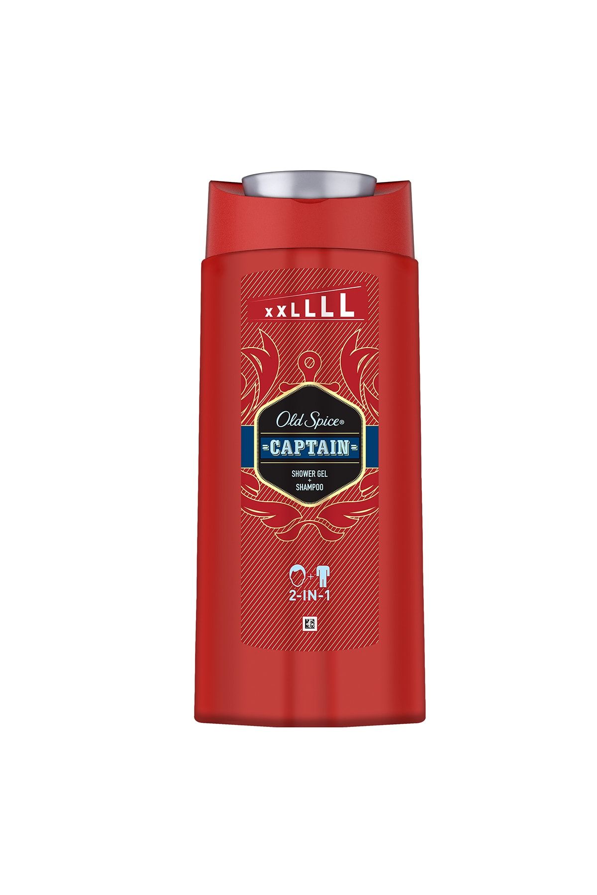 ژل دوش و شامپو کاپیتان 675 میلی لیتر حجم فوق العاده بزرگ Old Spice