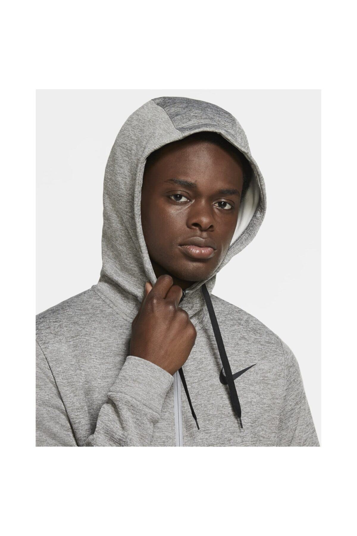 سویشرت مردانه خاکستری نایکی | PRA-4690589-575708 اورجینال - تصویر 2