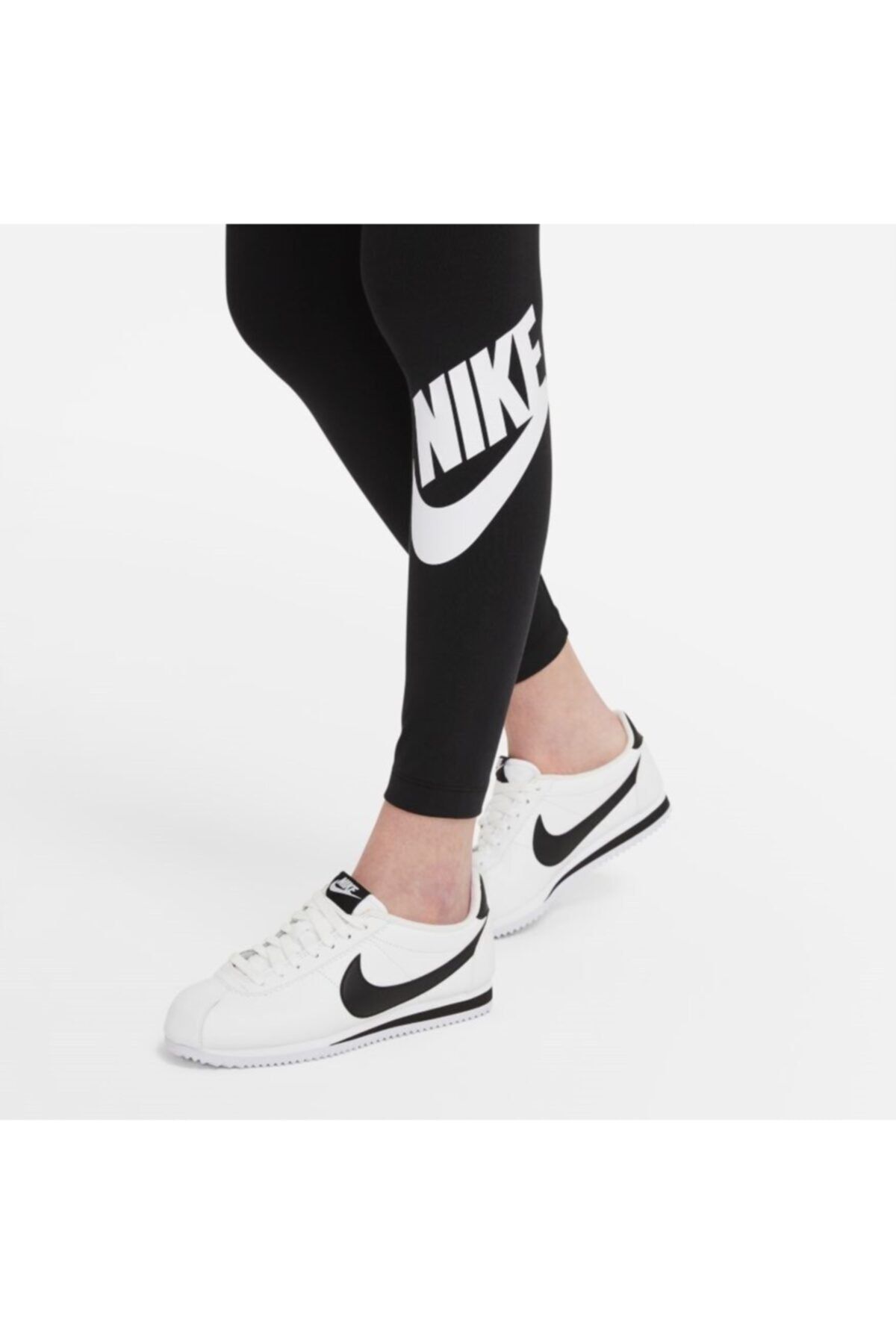 Nike جوراب شلواری زنانه نایک CZ8528-010 W Nsw Essntl Gx Hr Lggng Ftra