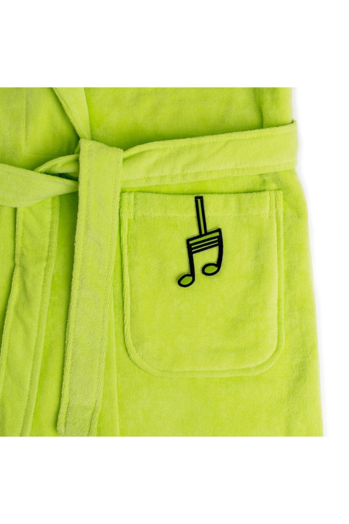 Milk & Moo-Samt-Bademantel für Damen – Frettchen-Frosch-Design 8