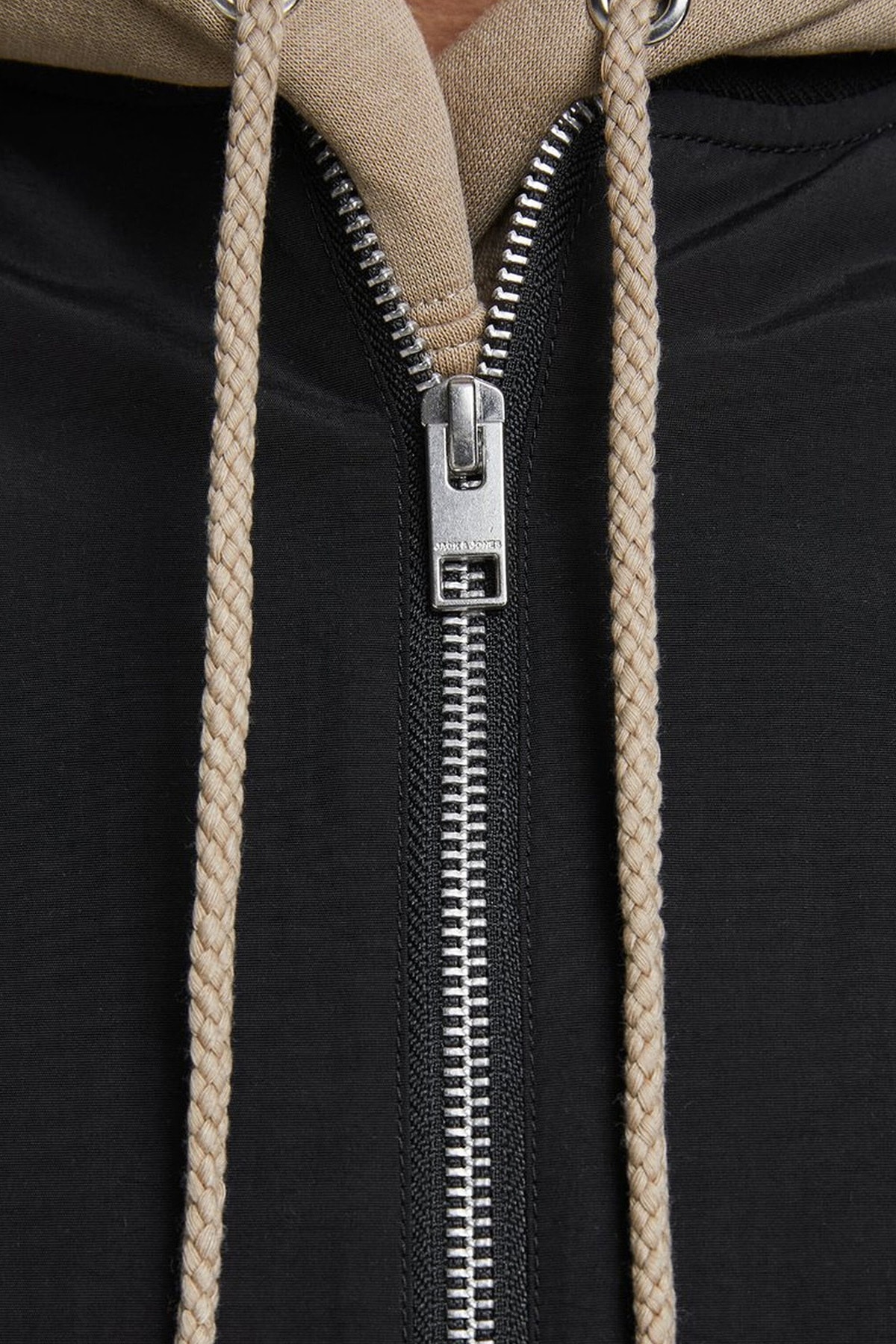 کاپشن مردانه مشکی جک اند جونز | TYC00131489129 اورجینال - تصویر 5