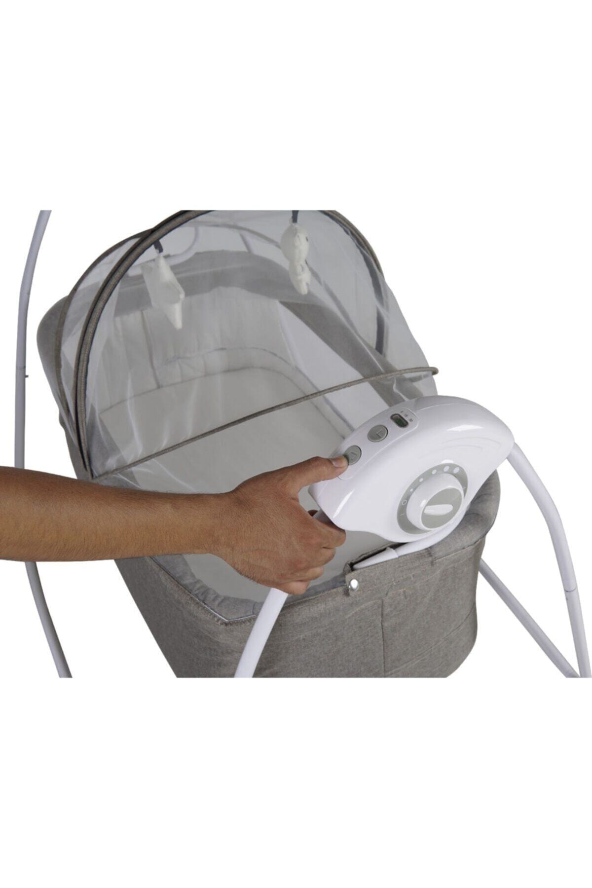 Sunny Baby 9146-ıı Yeni Caretta Elektrikli Otomatik Sallanır Beşik Bej fotoğrafı 5 (önizleme)