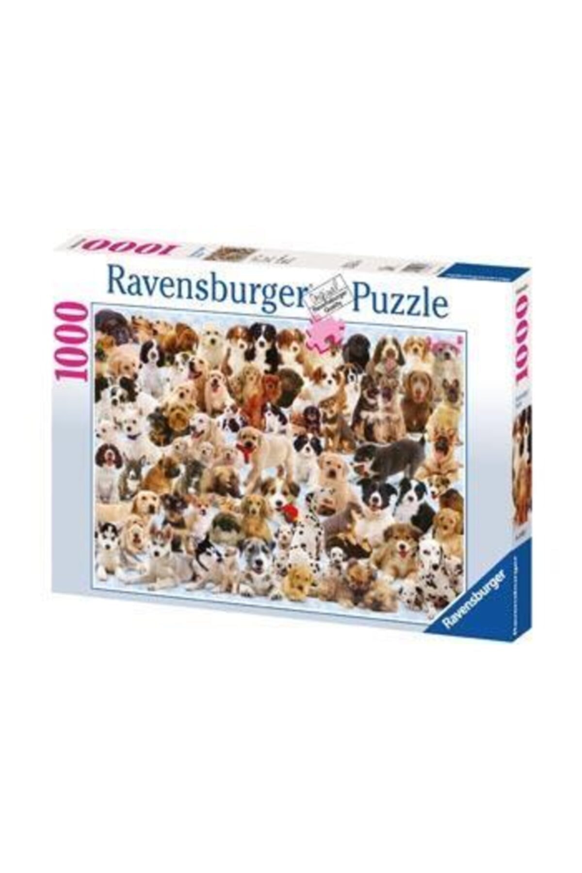 RAVENSBURGER 1000 Parçalı Yavru Köpekli Eğlenceli Pazıl