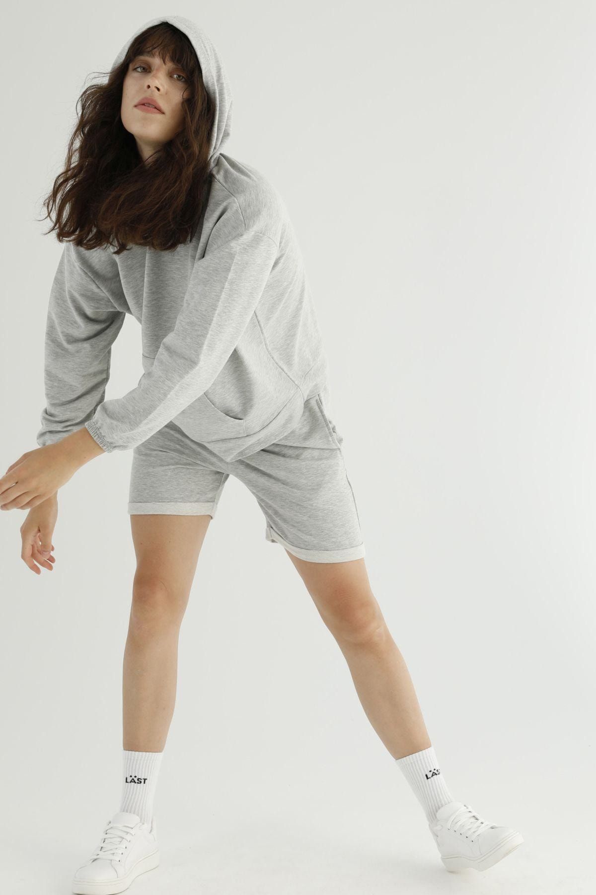 Shorts and hoodie shop tracksuit