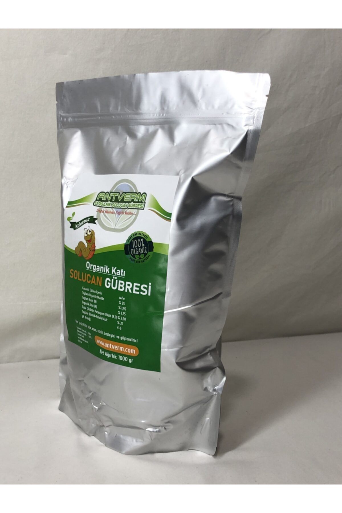 1 Kg Saksı Çicekleri Için Kök Güçlendirici Saçak Oluşumunu Hızlandıran Solucan Gübresi