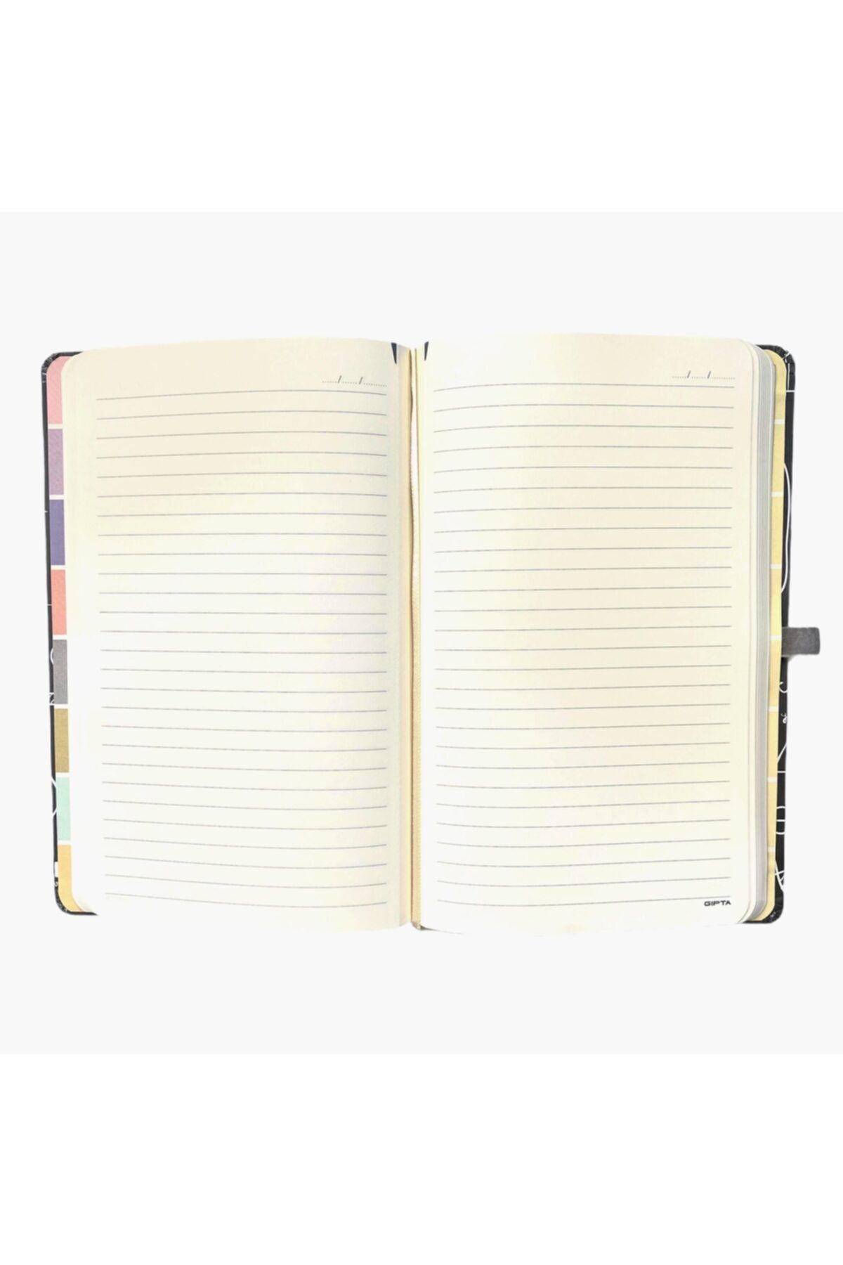 Gıpta-Solution Book Medium Size Lined Notebook Gray 2