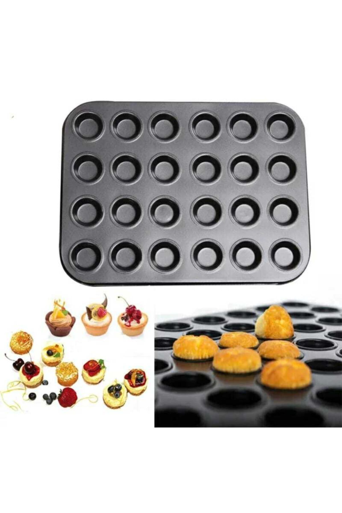 felix express 24 Delikli Muffin Cupcake Kabı