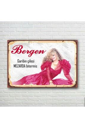 Bergen Retro Ahşap Poster BERGENRP8