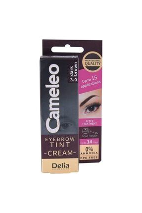 Delia Cameleo Eyebrow Tınt Cream 3.0 Dark Brown 8515901350441930