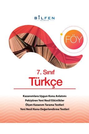 Bilfen 7.sınıf Föy Türkçe DEFHPSX59T