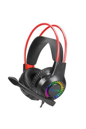 Xtrike Me Oyuncu Gamer Kulaklığı Rgb Işıklandırma Kırmızı Kafa Bandlı Stereo Kulaklık 11-GH-709