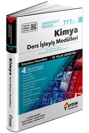 Tyt Kimya Ders Işleyiş Modülleri 9786257833523