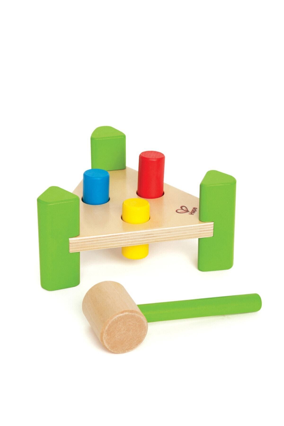Hape-Triangle Hammer Game 3 Pin / 2
