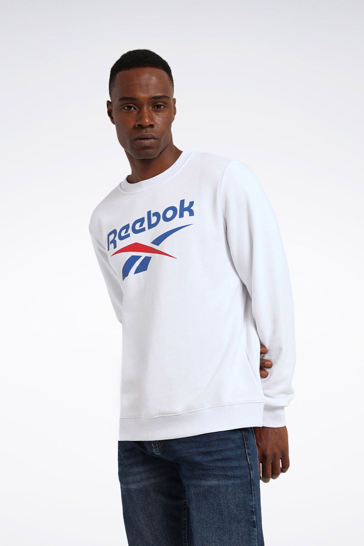 Sweat reebok vintage homme blanche hot sale
