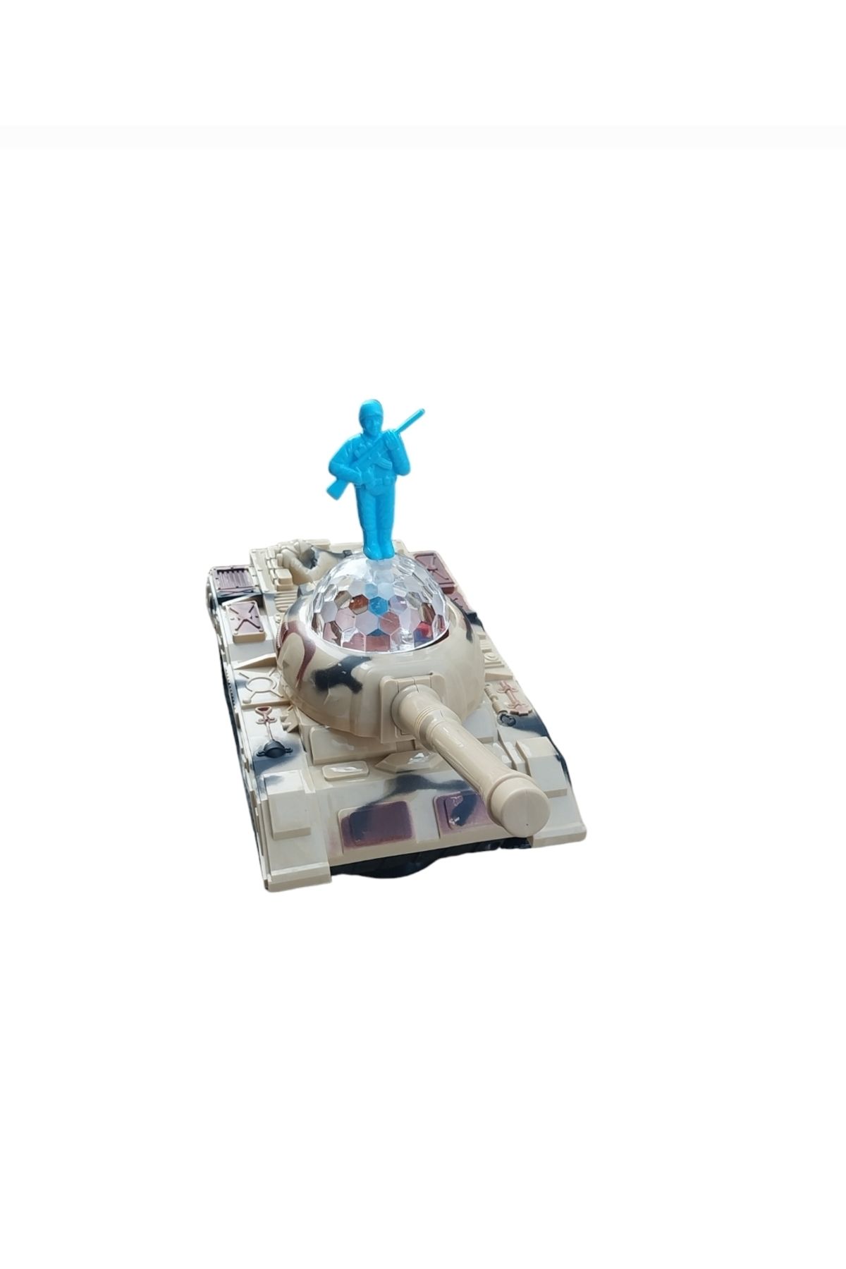 PİLLİ IŞIKLI SESLİ TANK 2