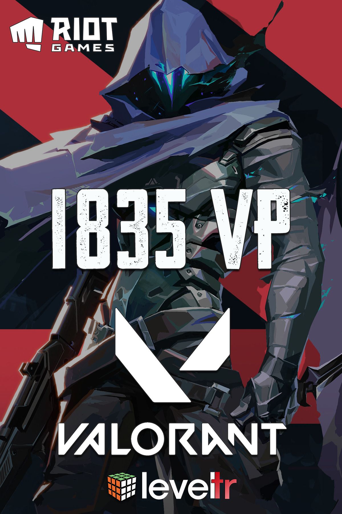 Riot Games 1835 Vp - Valorant Point