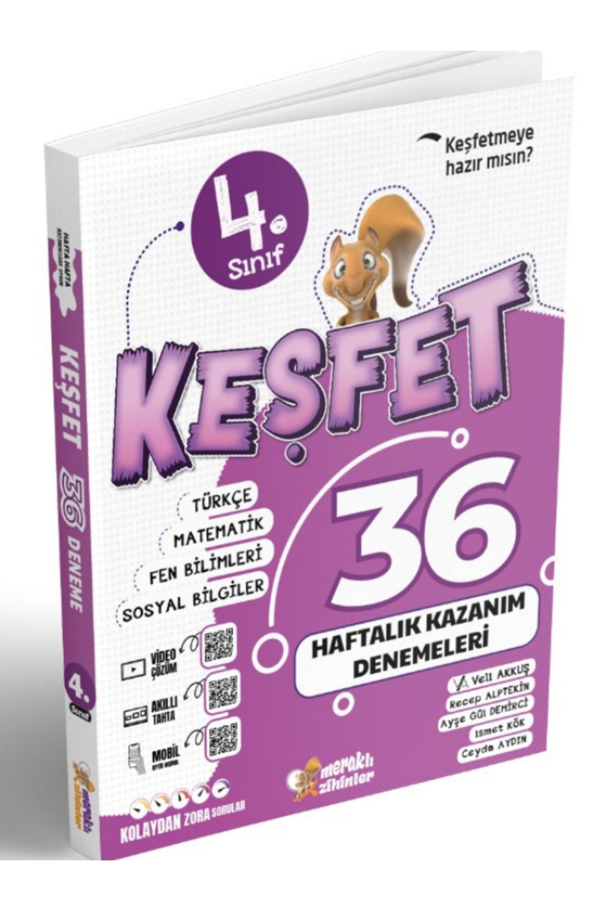 meraklı zihinler 4.SINIF KEŞFET 36 HAFTALIK KAZANIM DENEMESİ YENİ MÜFREDATA TAM UYUMLU
