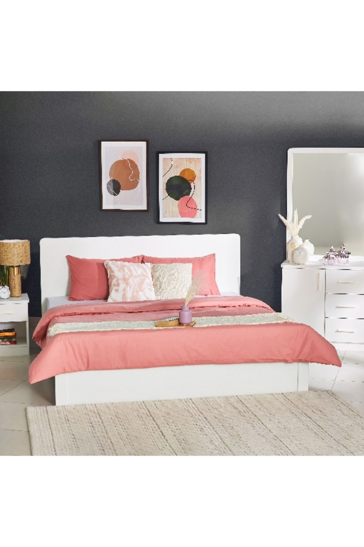 Home Box-طقم غطاء لحاف ويلينجتون سوبر كينج مكون من 3 قطع - 240 × 220 سم 6