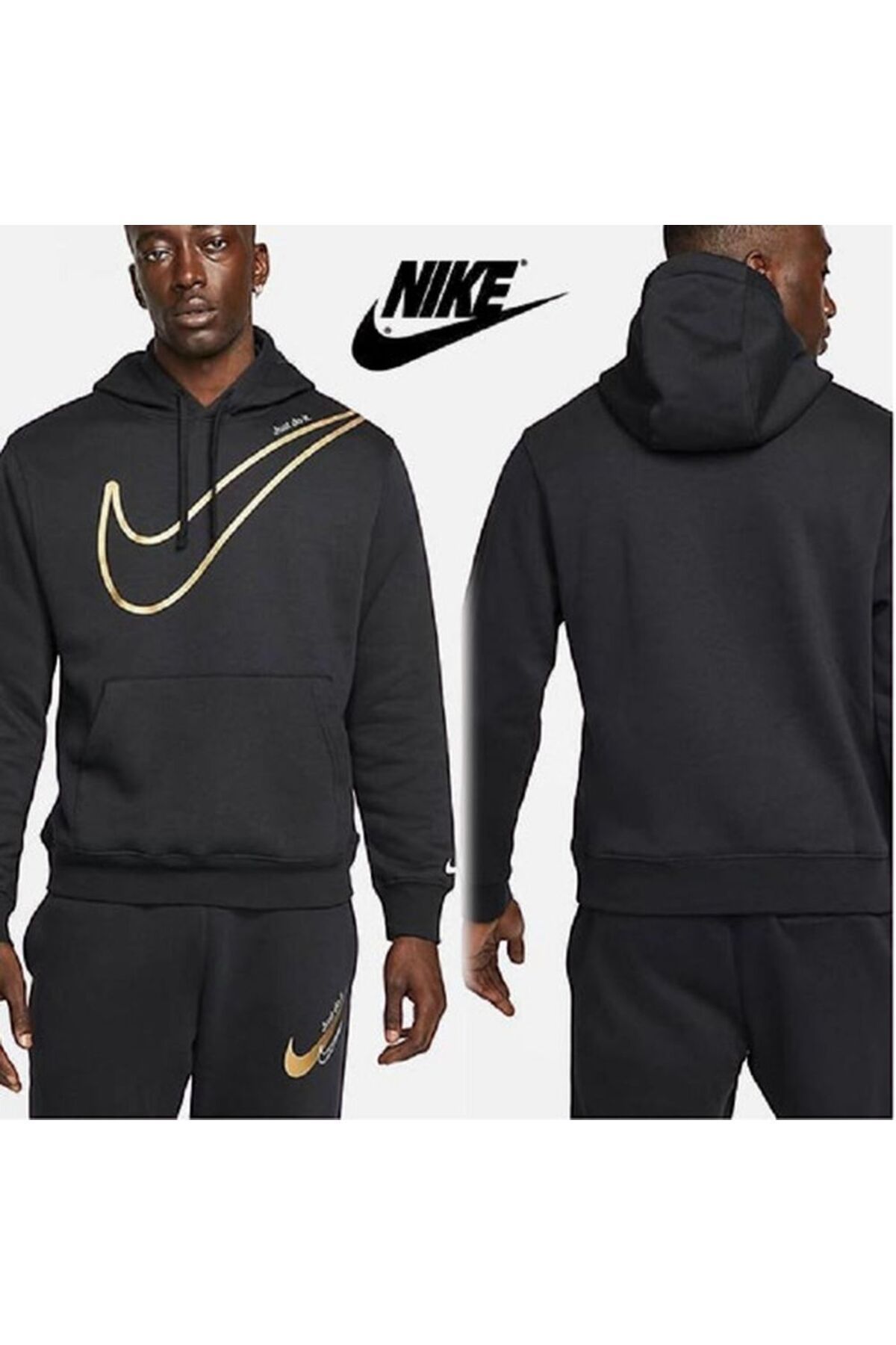 Nike Sportswear Men s Fleece Pullover Hoodie Erkek Sweatshirt Dr9273 010 Fiyat Yorumlar Trendyol