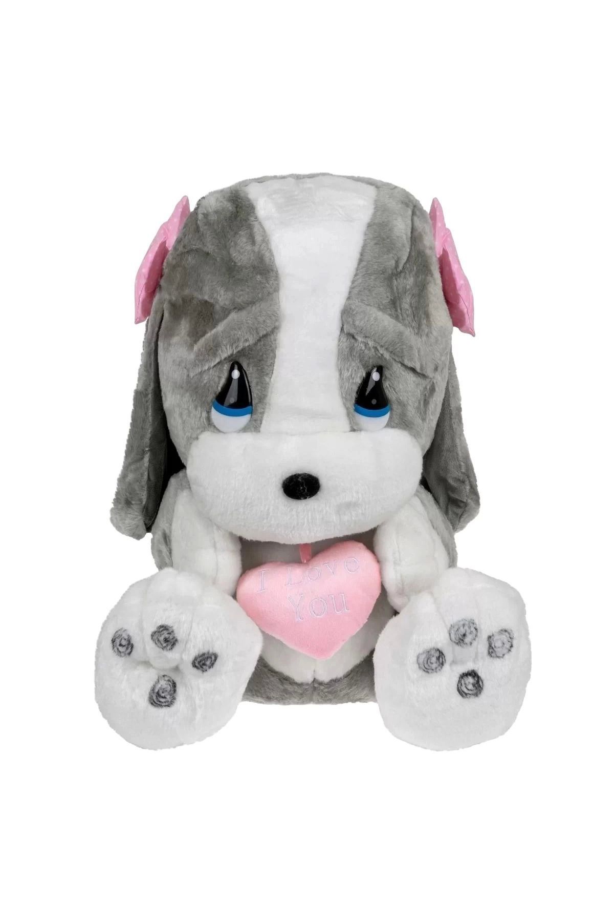 TOYFEST-Sad Sam Honey XL - Soft Plush Toy with "I Love You" Pattern, 50 cm 21614 2